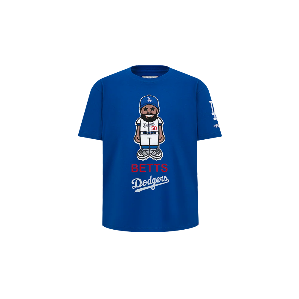 MLB LOS ANGELES DODGERS MOOKIE BETTS #50 AVATAR TODDLER BOYS SHORT SLEEVE TOP