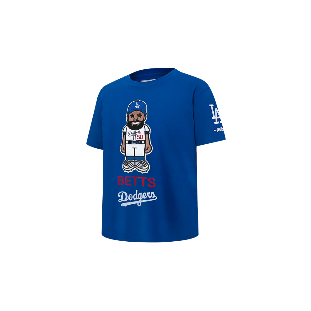 MLB LOS ANGELES DODGERS MOOKIE BETTS #50 AVATAR TODDLER BOYS SHORT SLEEVE TOP