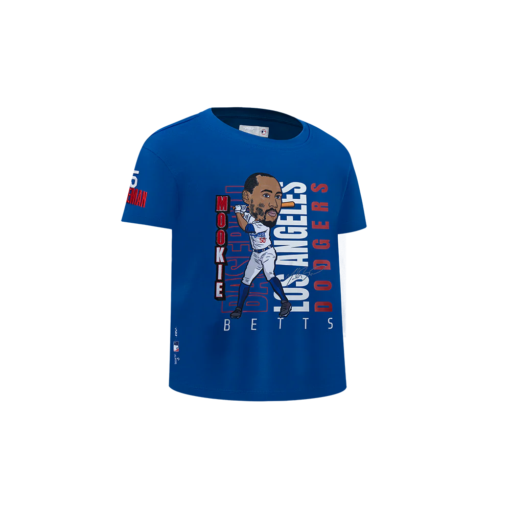 MLB LOS ANGELES DODGERS MOOKIE BETTS #50 REMIX AVATAR TODDLER BOYS SHORT SLEEVE TOP