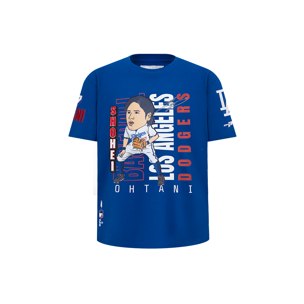 MLB LOS ANGELES DODGERS SHOHEI OHTANI #17 REMIX AVATAR TODDLER BOYS SHORT SLEEVE TOP