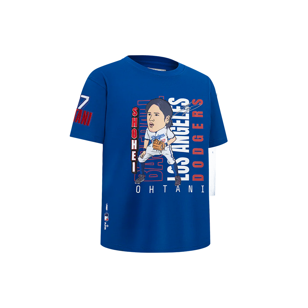 MLB LOS ANGELES DODGERS SHOHEI OHTANI #17 REMIX AVATAR TODDLER BOYS SHORT SLEEVE TOP