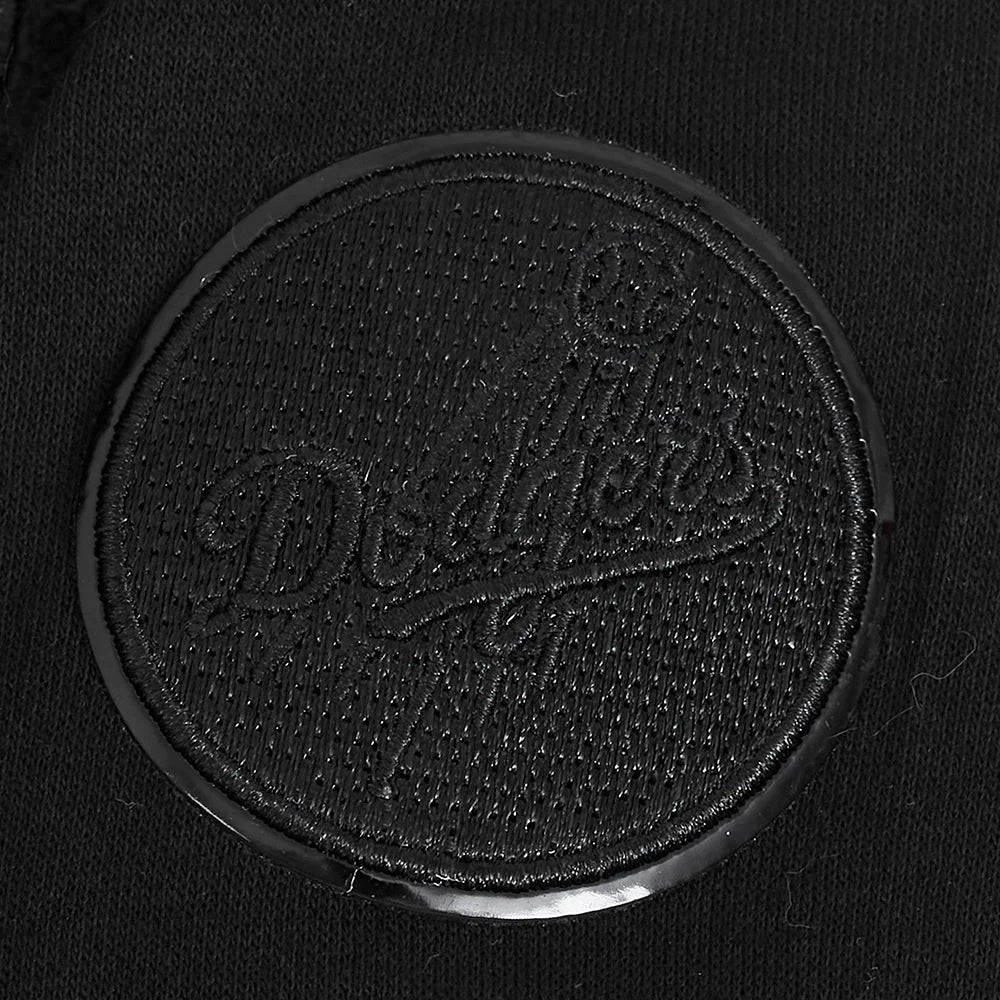 MLB LOS ANGELES DODGERS TRIPLE BLACK TODDLER BOYS FLEECE PO HOODIE