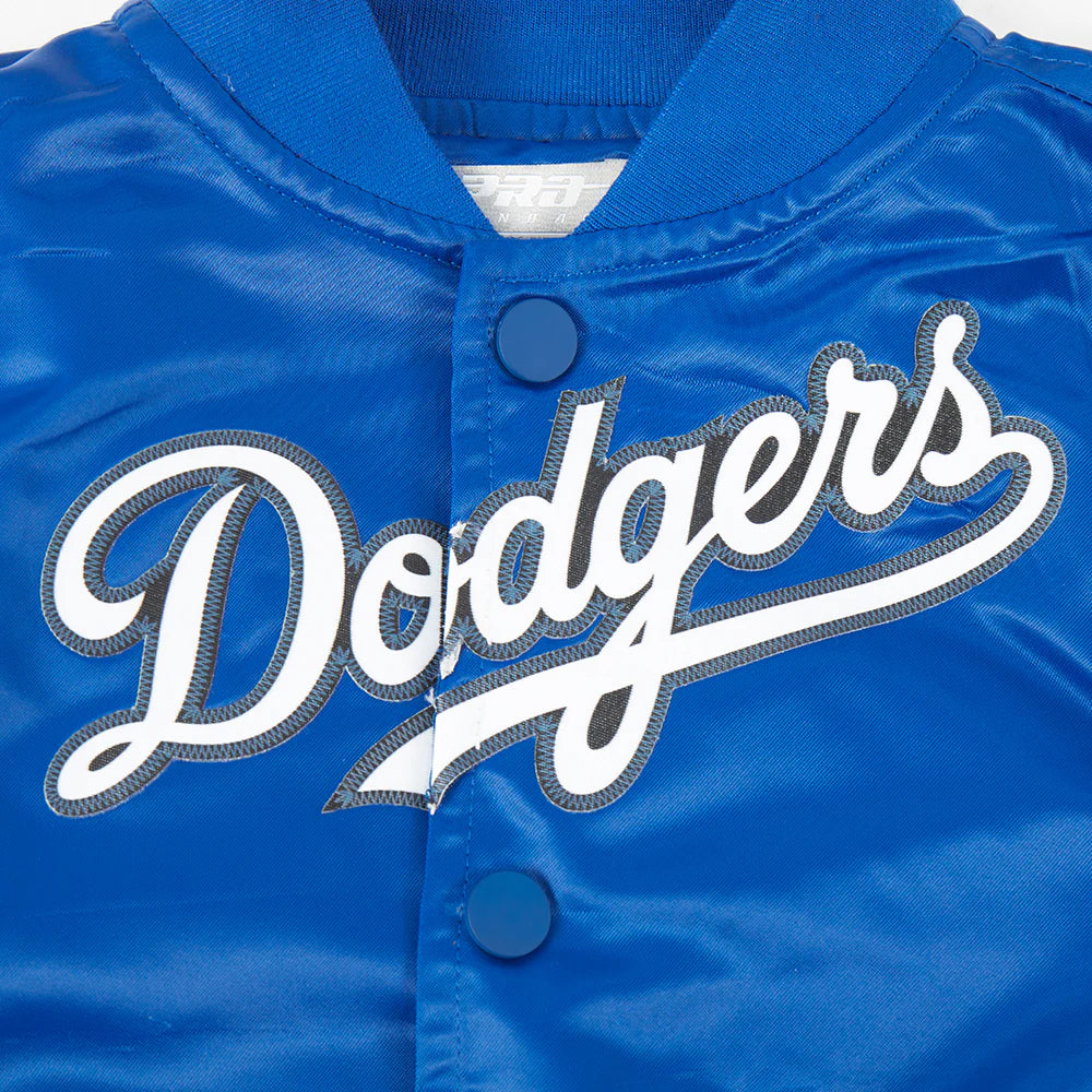 MLB LOS ANGELES DODGERS CLASSIC TODDLER BOYS SATIN JACKET