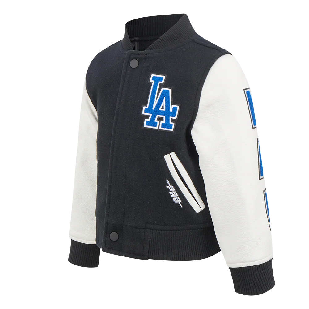 MLB LOS ANGELES DODGERS CLASSIC TODDLER BOYS WOOL VARSITY JACKET