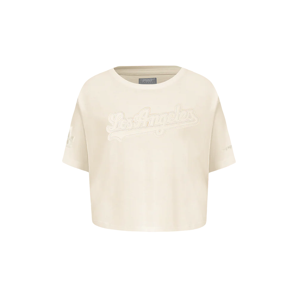 MLB LOS ANGELES DODGERS NEUTRAL TODDLER GIRLS SHORT SLEEVE BOXY TOP