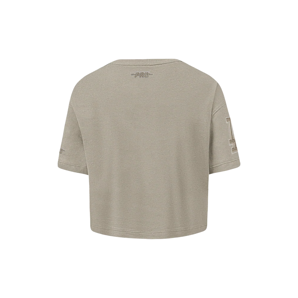 MLB LOS ANGELES DODGERS NEUTRAL TODDLER GIRLS SHORT SLEEVE BOXY TOP