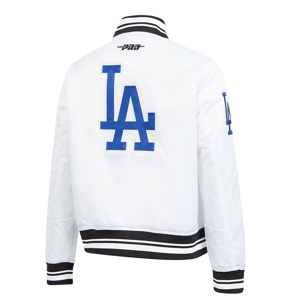 MLB LOS ANGELES DODGERS CITY RANSOM WOMEN'S RIB SATIN JACKET