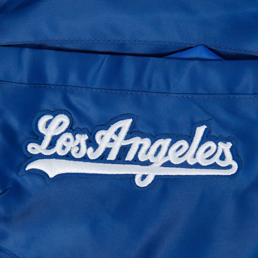 MLB LOS ANGELES DODGERS SUGAR SKULL WOMEN'S SATIN JACKET