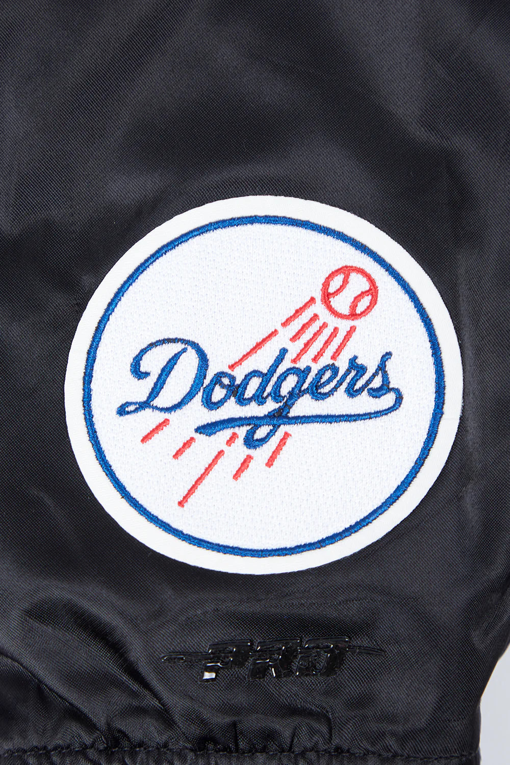 MLB LOS ANGELES DODGERS MASHUP WOMEN'S RIB SATIN JACKET