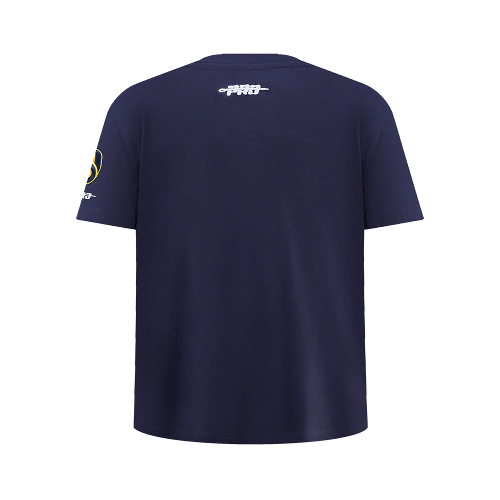 MLB MILWAUKEE BREWERS CHRISTIAN YELICH #22 AVATAR BIG BOYS SHORT SLEEVE TOP