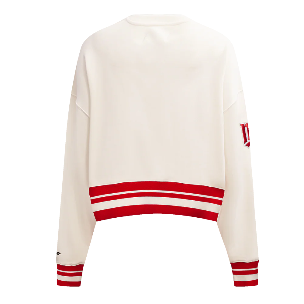 MLB MINNESOTA TWINS RETRO CLASSIC WOMEN'S RIB CREWNECK