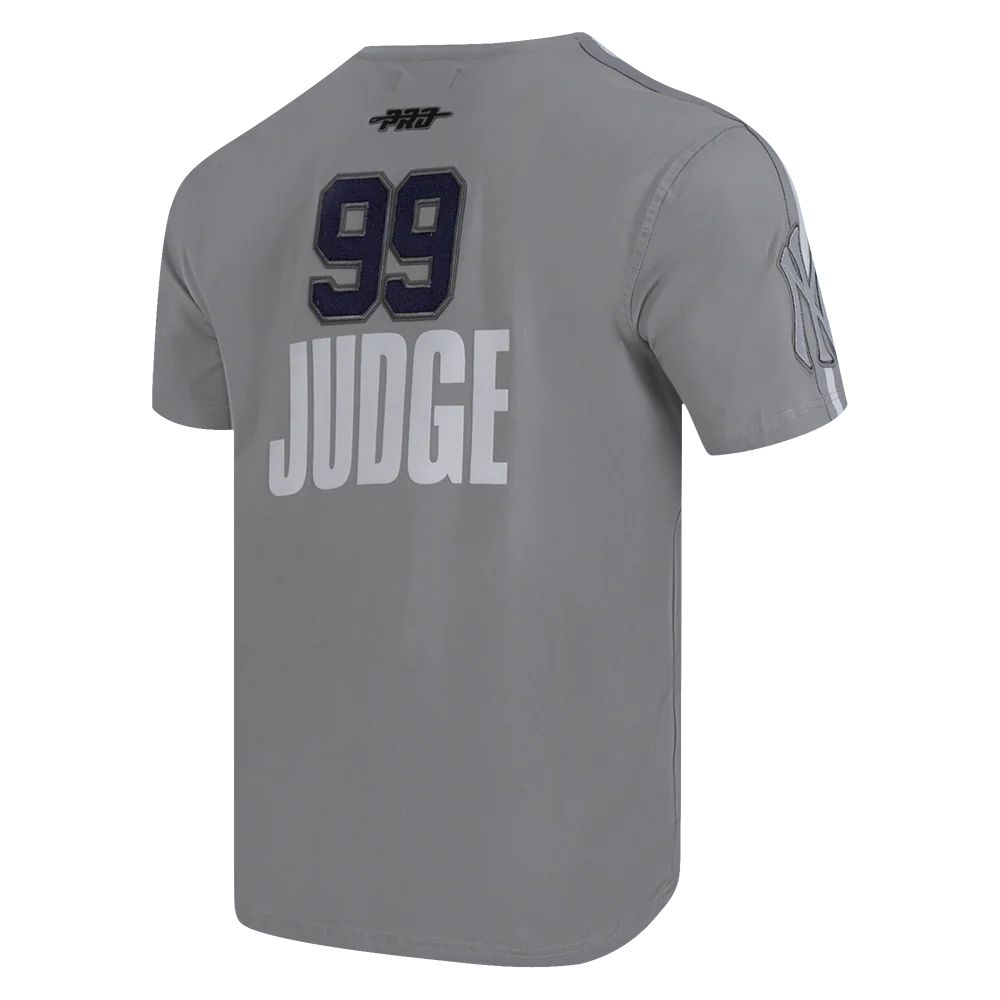 MLB NEW YORK YANKEES AARON JUDGE #99 CLASSIC MEN'S SINGLE JERSEY STRIPED TOP