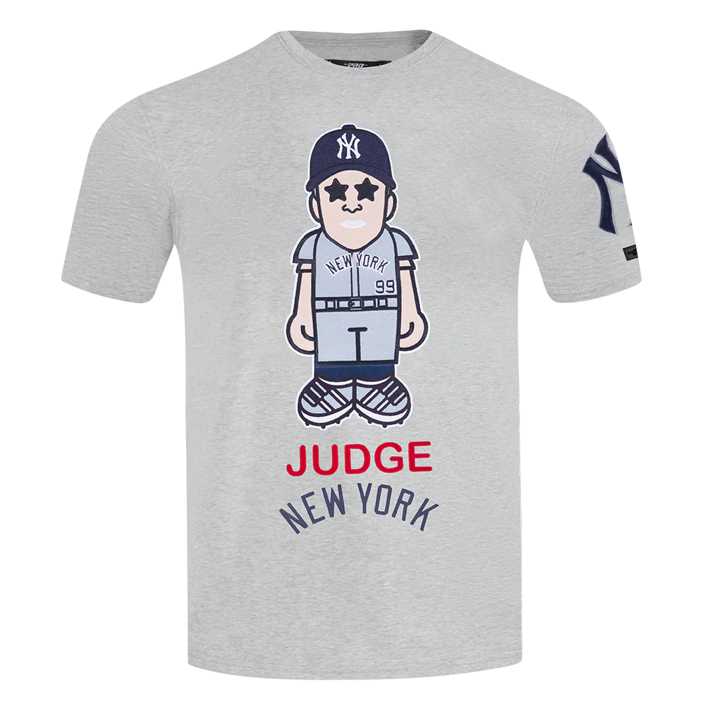 MLB NEW YORK YANKEES AARON JUDGE #99 AVATAR MEN'S SINGLE JERSEY TOP