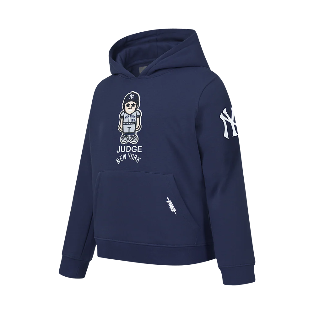 MLB NEW YORK YANKEES AARON JUDGE #99 AVATAR BIG BOYS FLEECE PULLOVER HOODIE