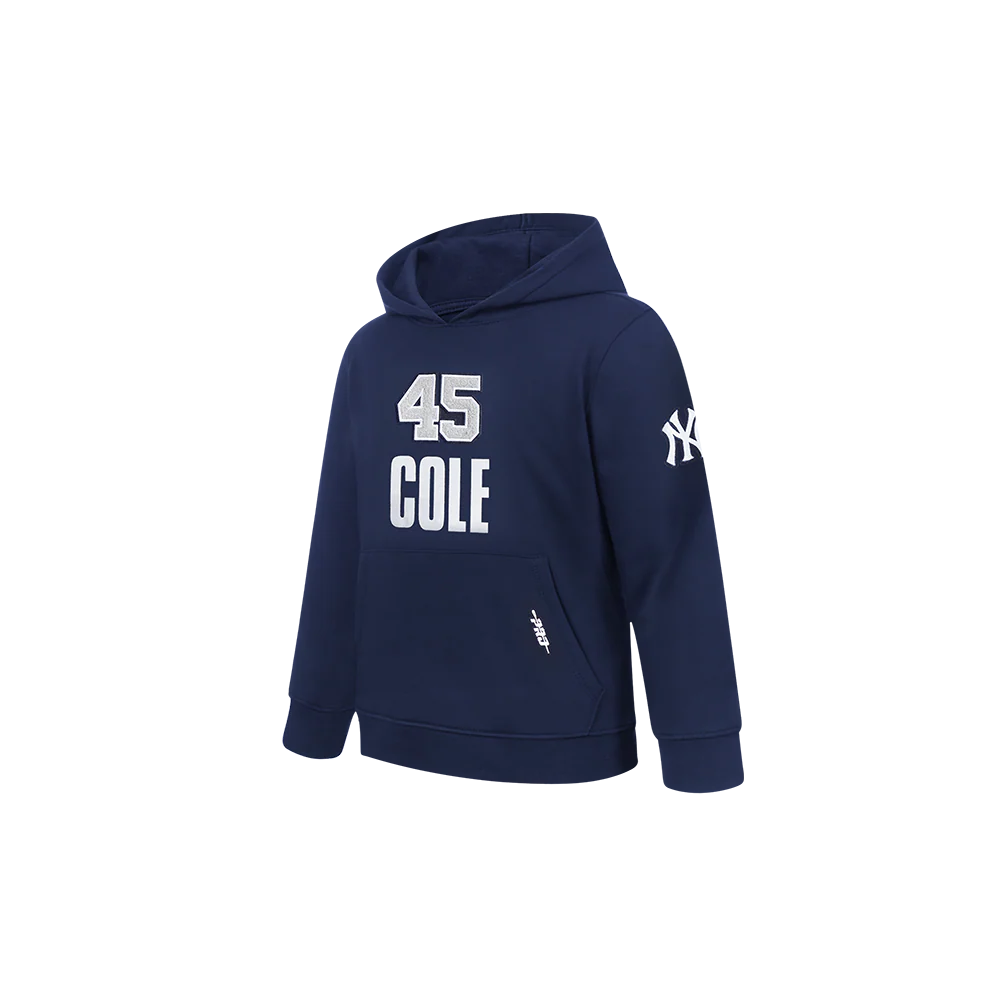 MLB NEW YORK YANKEES GERRIT COLE #45 CLASSIC PLAYER NAME AND NUMBER TODDLER BOY'S PO HOODIE