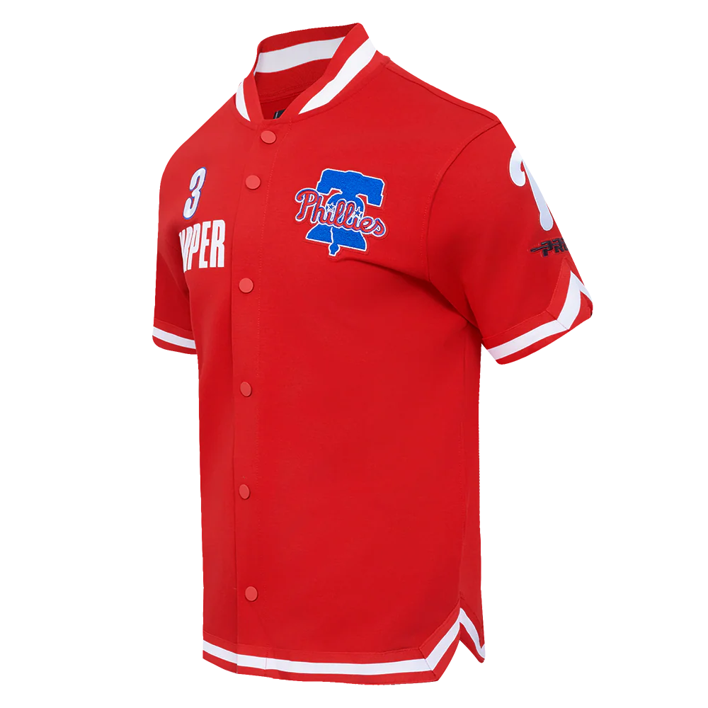 MLB PHILADELPHIA PHILLIES BRYCE HARPER #3 CLASSIC WARM UP JACKET