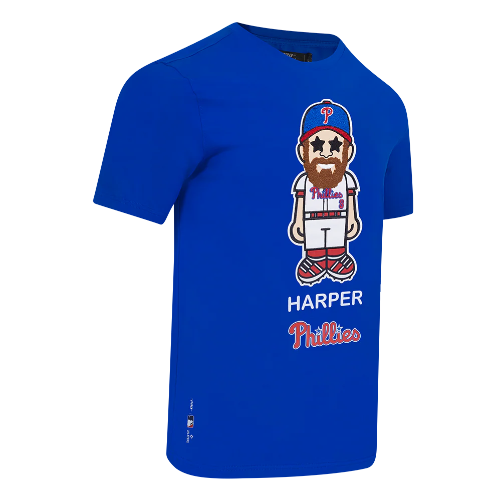 MLB PHILADELPHIA PHILLIES BRYCE HARPER #3 AVATAR MEN'S SJ TEE