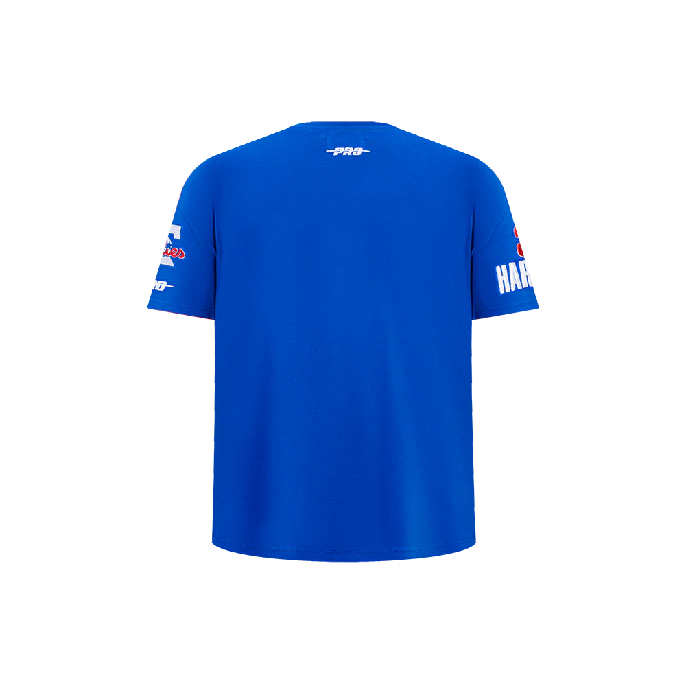 MLB PHILADELPHIA PHILLIES BRYCE HARPER #3 REMIX AVATAR LITTLE BOYS SHORT SLEEVE TOP