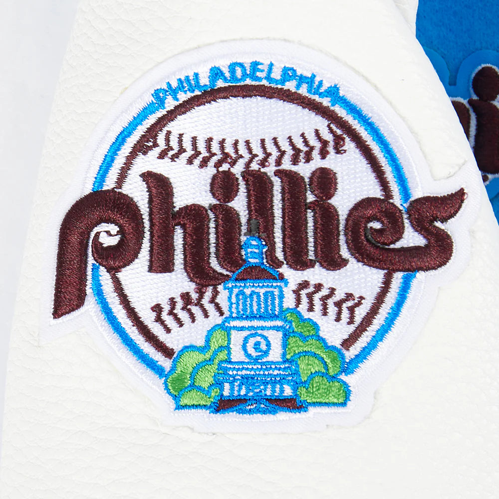 MLB PHILADELPHIA PHILLIES RETRO CLASSIC TODDLER BOYS RIB WOOL VARSITY JACK