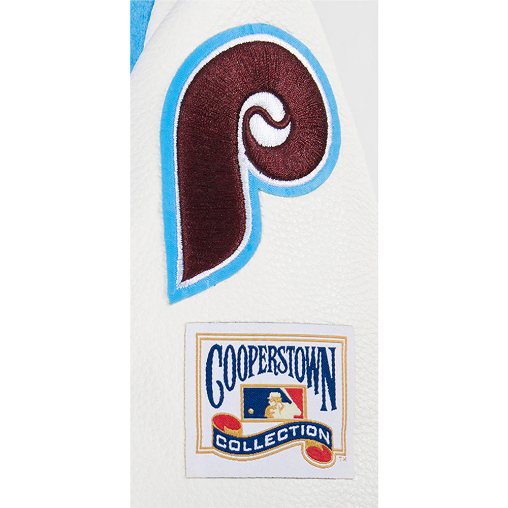 MLB PHILADELPHIA PHILLIES RETRO CLASSIC TODDLER BOYS RIB WOOL VARSITY JACK