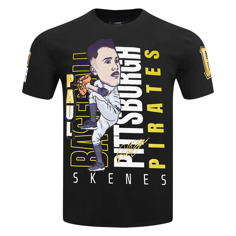 MLB PITTSBURGH PIRATES PAUL SKENES #30 REMIX AVATAR MEN'S SINGLE JERSEY TOP