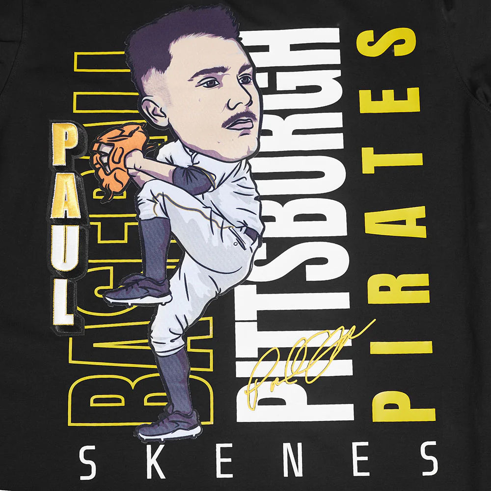 MLB PITTSBURGH PIRATES PAUL SKENES #30 REMIX AVATAR MEN'S SINGLE JERSEY TOP