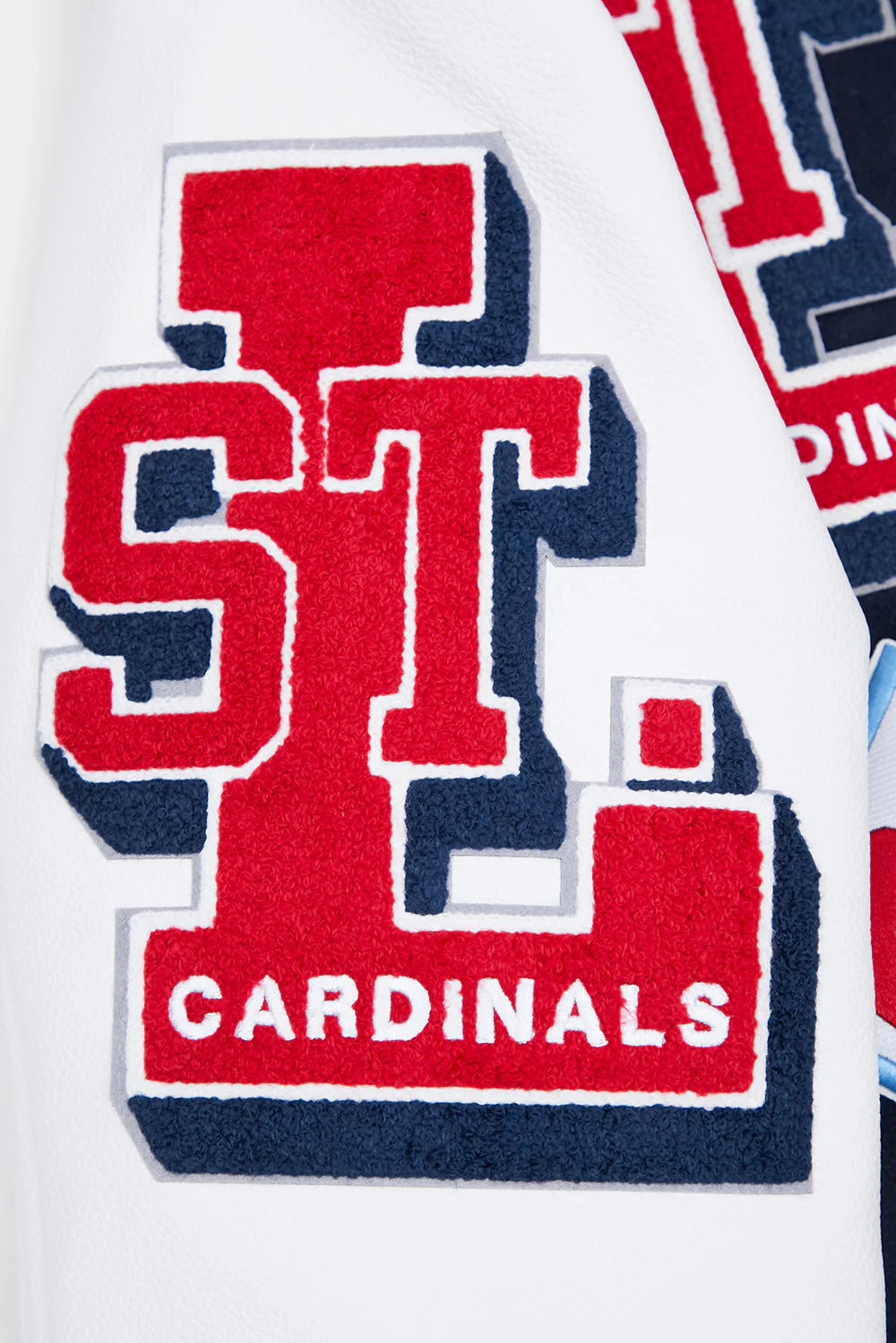 MLB ST. LOUIS CARDINALS RETRO MASHUP MEN'S RIB WOOL VARSITY JACKET