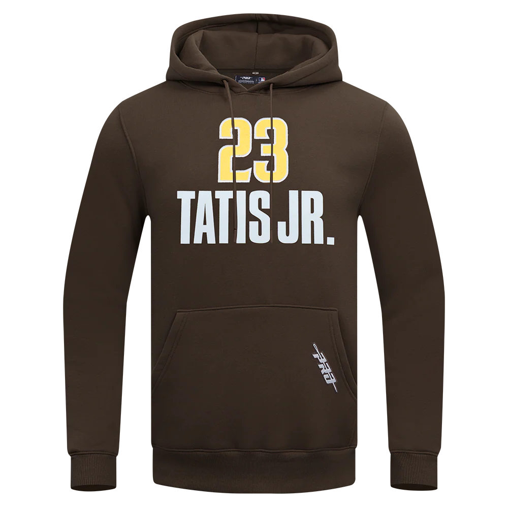 MLB SAN DIEGO PADRES FERNANDO TATIS JR. #23 CLASSIC DOUBLE KNIT MEN'S PULLOVER HOODIE
