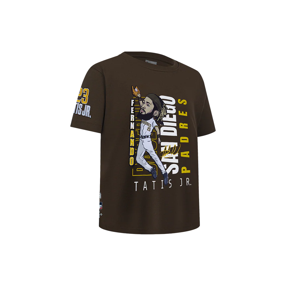 MLB SAN DIEGO PADRES FERNANDO TATIS JR. #23 REMIX AVATAR LITTLE BOYS SHORT SLEEVE TOP