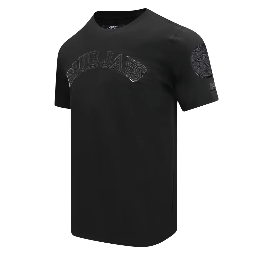 MLB TORONTO BLUE JAYS TRIPLE BLACK SINGLE JERSEY TEE