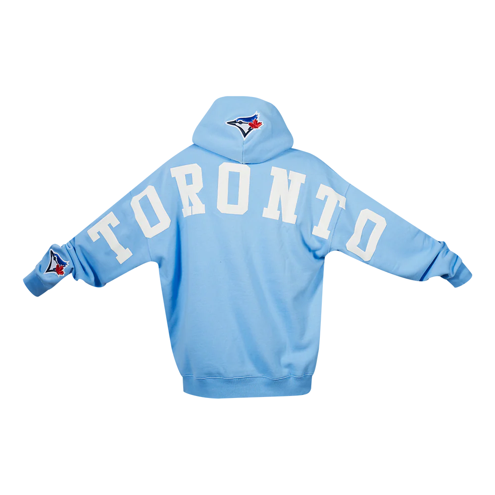 MLB TORONTO BLUE JAYS WINGSPAN MEN'S DROP SHOULDER FLC PO HOODIE