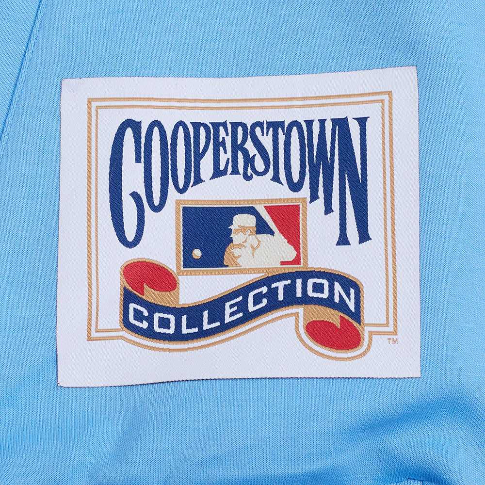 MLB TORONTO BLUE JACKETS COOPERSTOWN LOGO PRO GAME DAY MEN'S DOUBLE KNIT JACKET