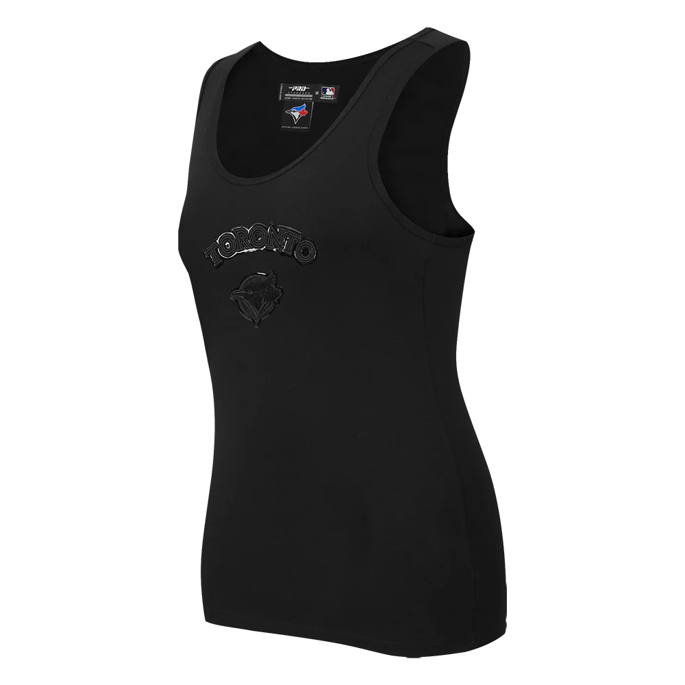 MLB TORONTO BLUE JAYS TRIPLE BLACK RELAXED FIT RACERBACK