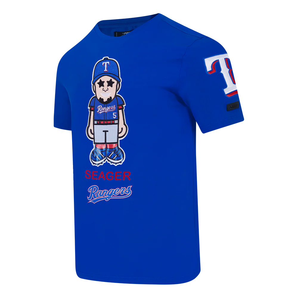 MLB TEXAS RANGERS COREY SEAGER #5 AVATAR MEN'S SJ TEE