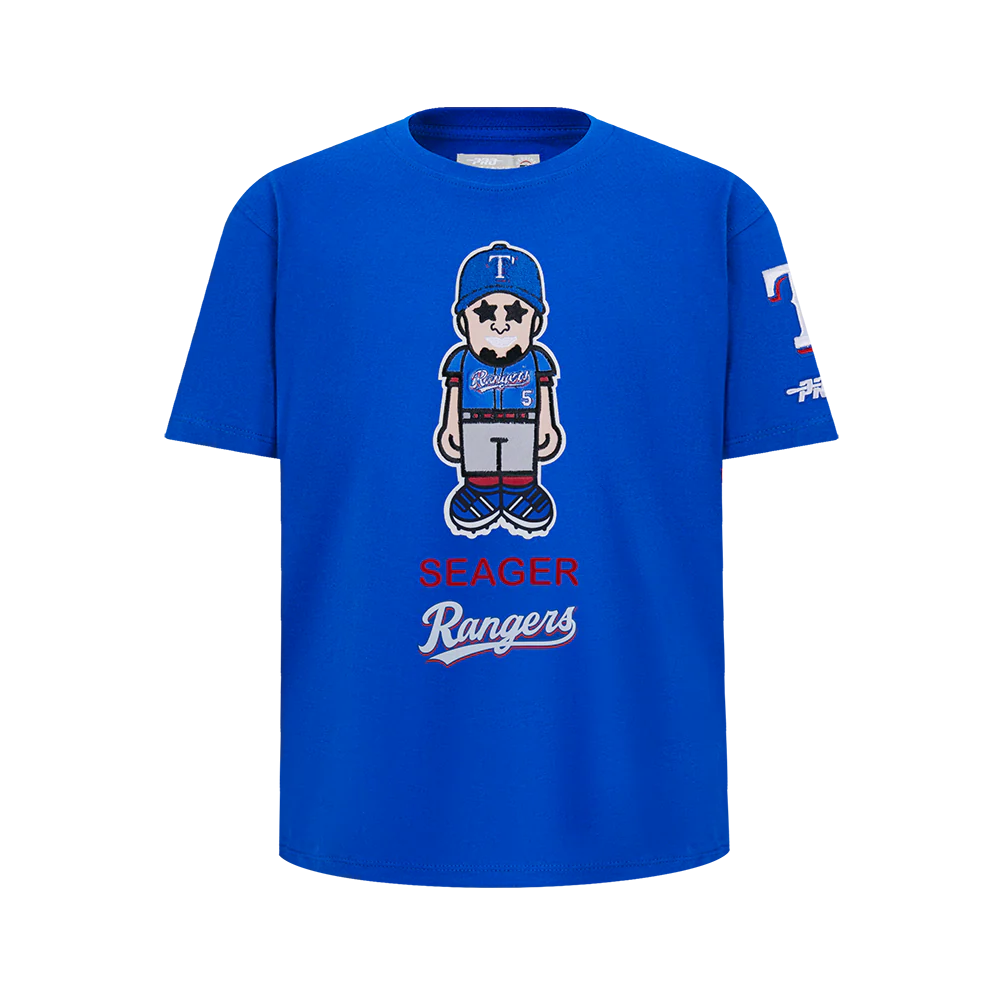 MLB TEXAS RANGERS COREY SEAGER #5 AVATAR BIG BOYS SHORT SLEEVE TOP