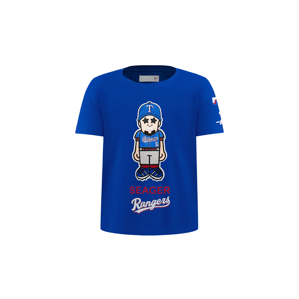 MLB TEXAS RANGERS COREY SEAGER #5 AVATAR TODDLER BOYS SHORT SLEEVE TOP
