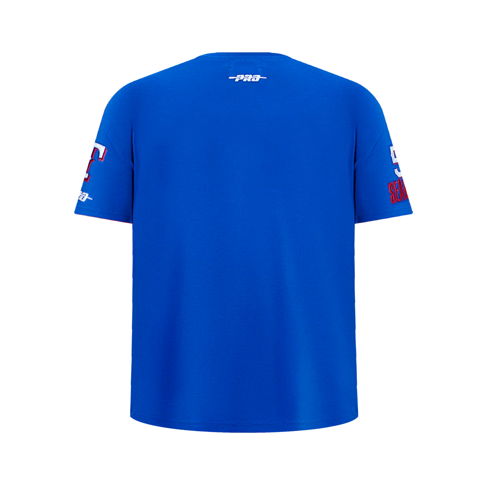 MLB TEXAS RANGERS COREY SEAGER #5 REMIX AVATAR TODDLER BOYS SHORT SLEEVE TOP