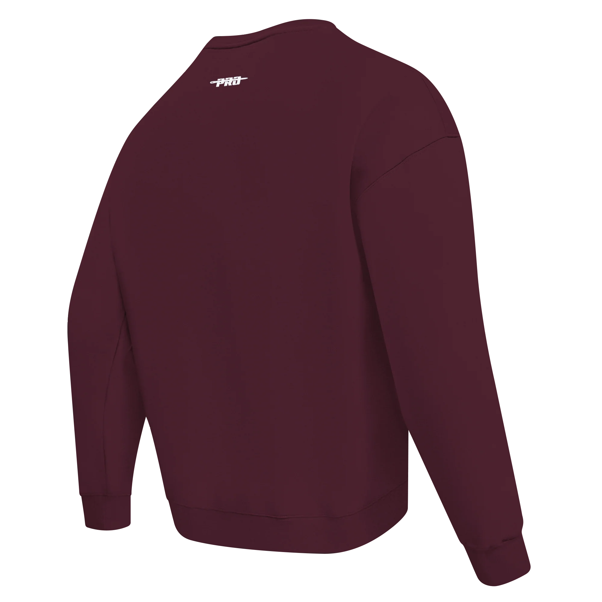 PRO STANDARD CLASSIC CHENILLE WHT LOGO MEN'S DROP SHOULDER FLC CREWNECK