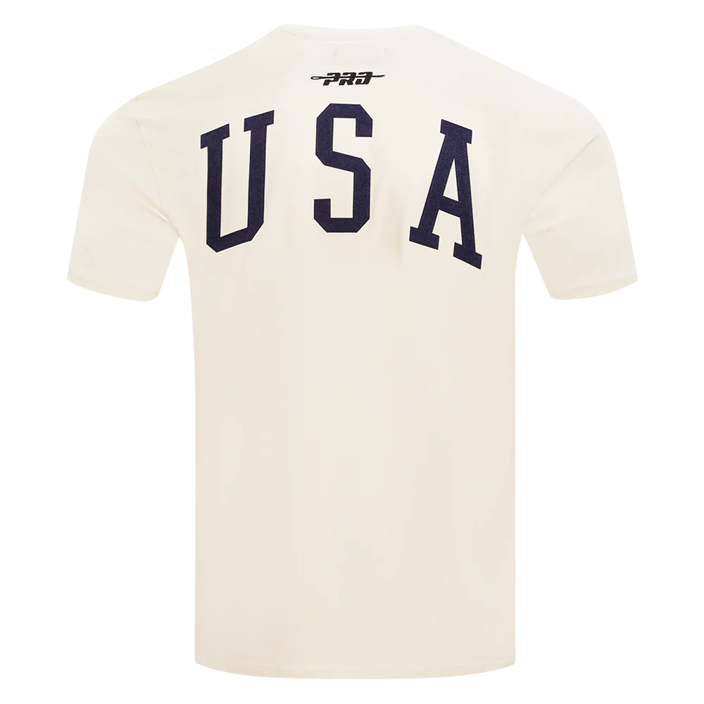 US SOCCER CLASSIC MEN'S 4 STAR SINGLE JERSEY STRIPED TEE