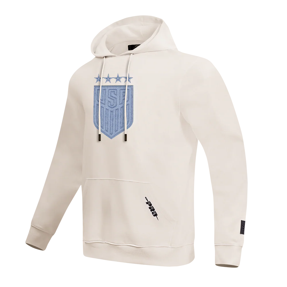 US SOCCER VARSITY BLUES MEN'S FLEECE PULLOVER HOODIE