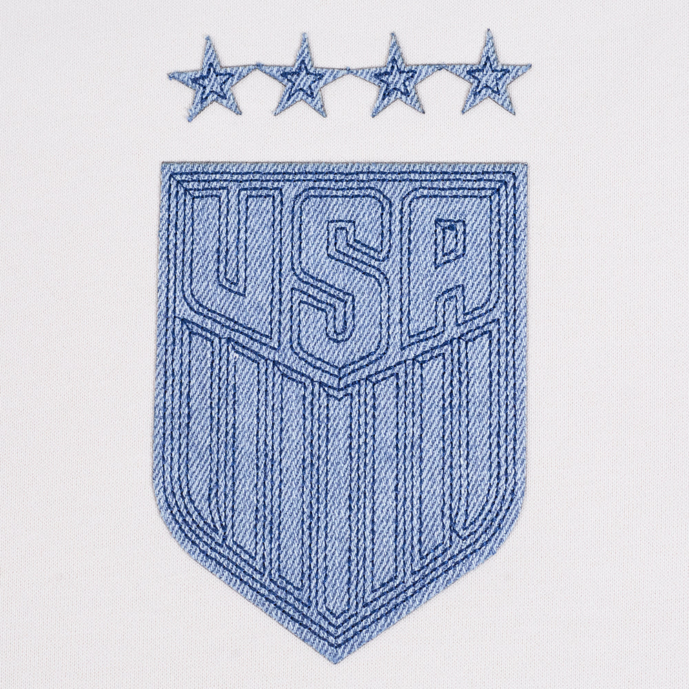 US SOCCER VARSITY BLUES MEN'S FLEECE CREWNECK