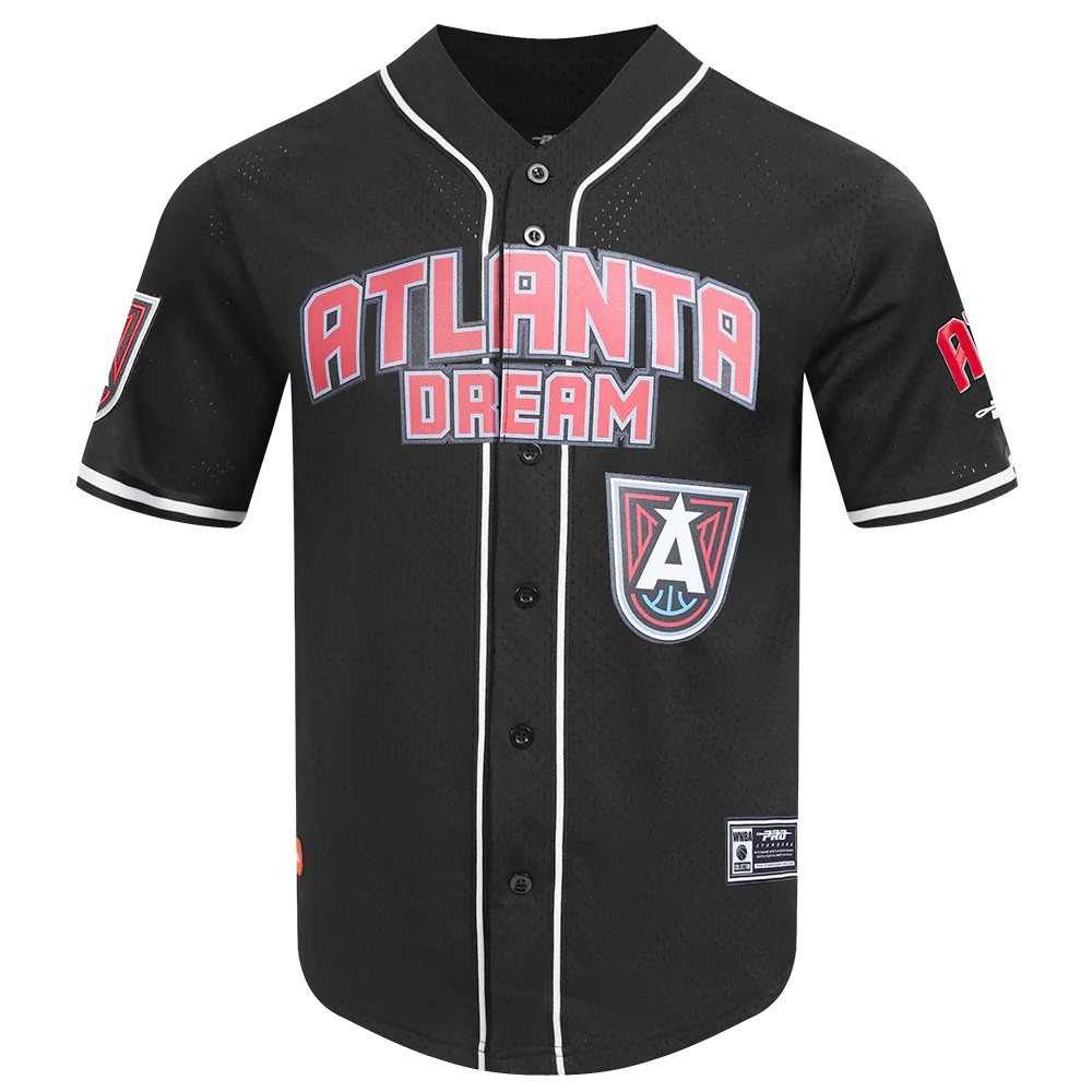 WNBA ATLANTA DREAM MESH MEN'S BUTTON DOWN SHIRT