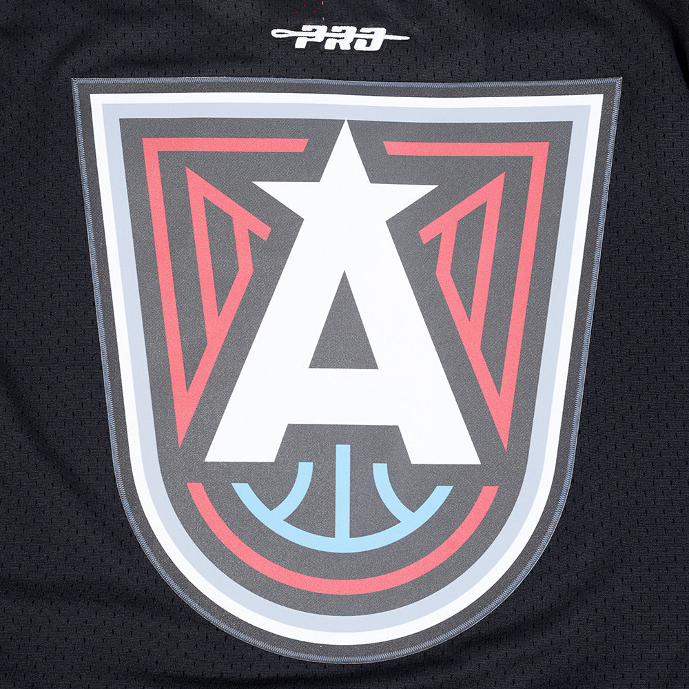 WNBA ATLANTA DREAM MESH MEN'S BUTTON DOWN SHIRT