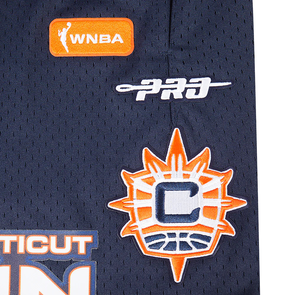 WNBA CONNECTICUT SUN MESH MEN'S SHORT