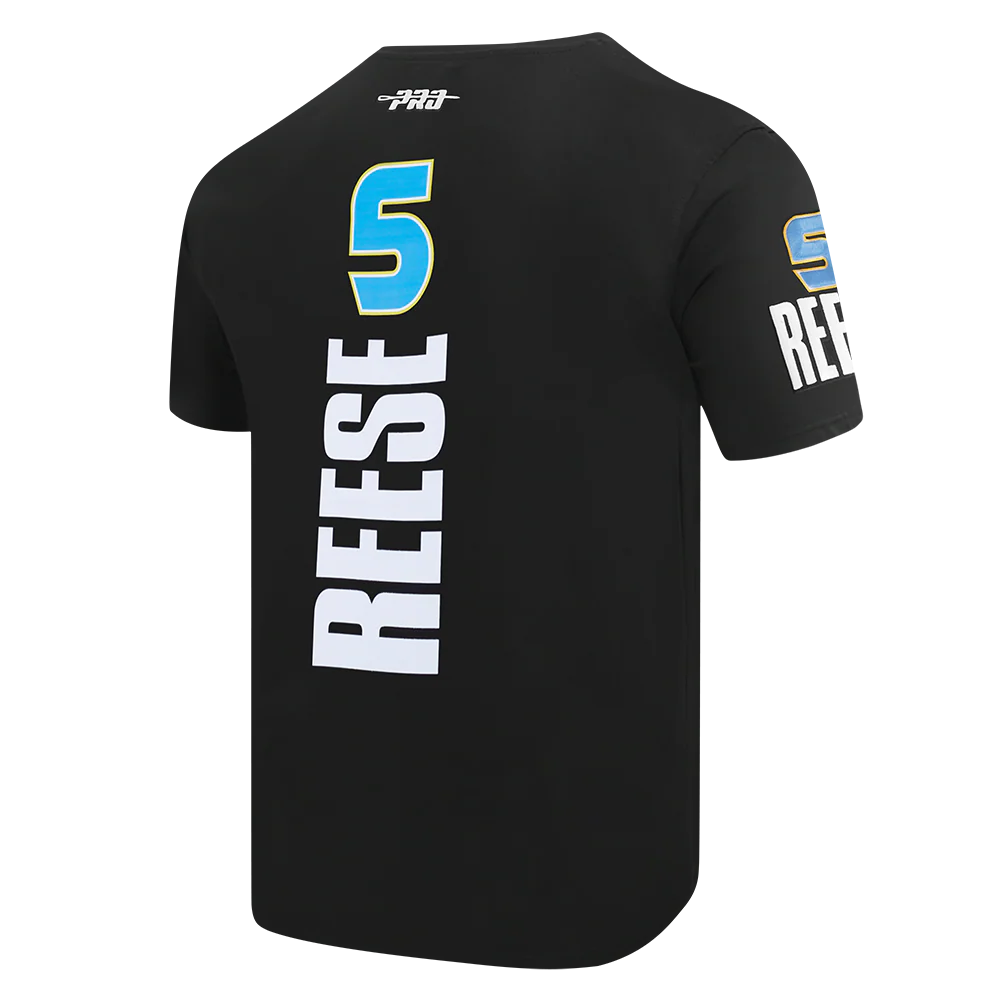 WNBA CHICAGO SKY ANGEL REESE #5 CLASSIC PLAYER NAME AND NUMBER MEN'S SINGLE JERSEY TEE