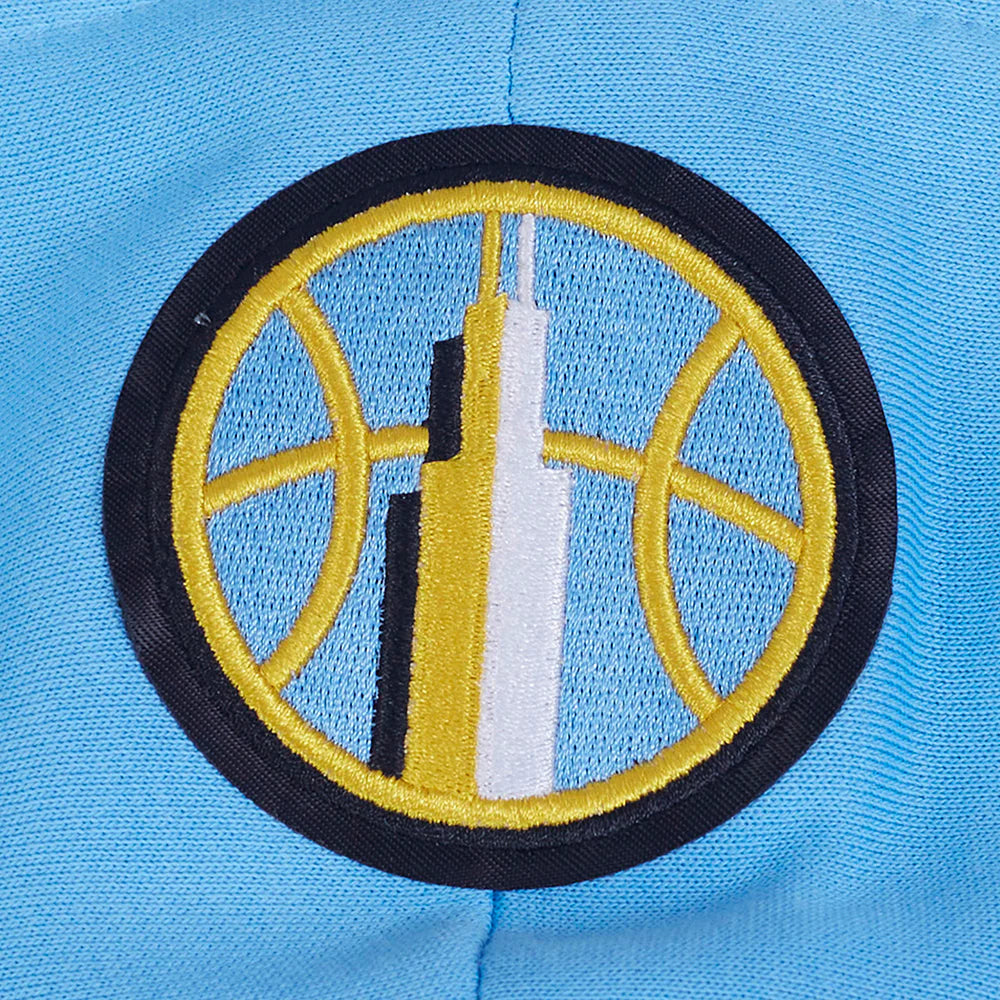 WNBA CHICAGO SKY CLASSIC CHENILLE MEN'S DOUBLE KNIT PULLOVER HOODIE