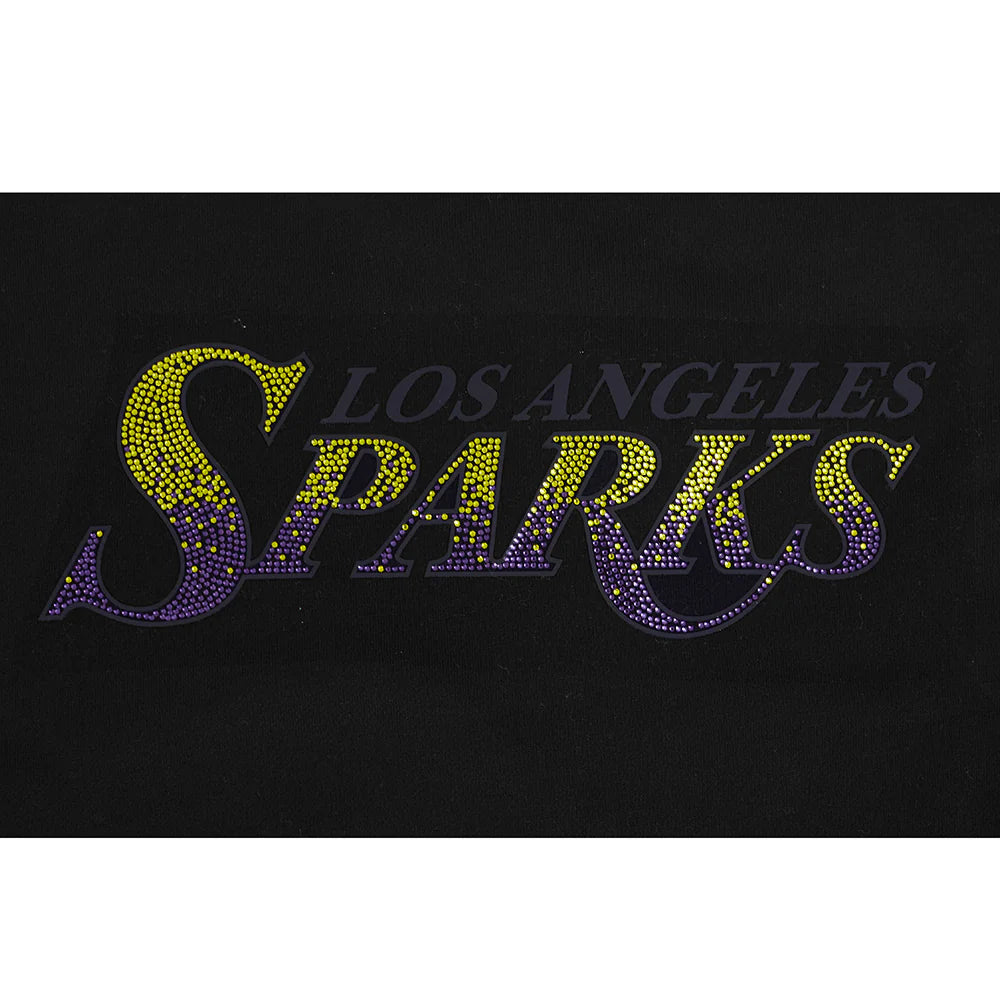 WNBA LOS ANGELES SPARKS JEWELS WOMEN'S FLEECE CREWNECK
