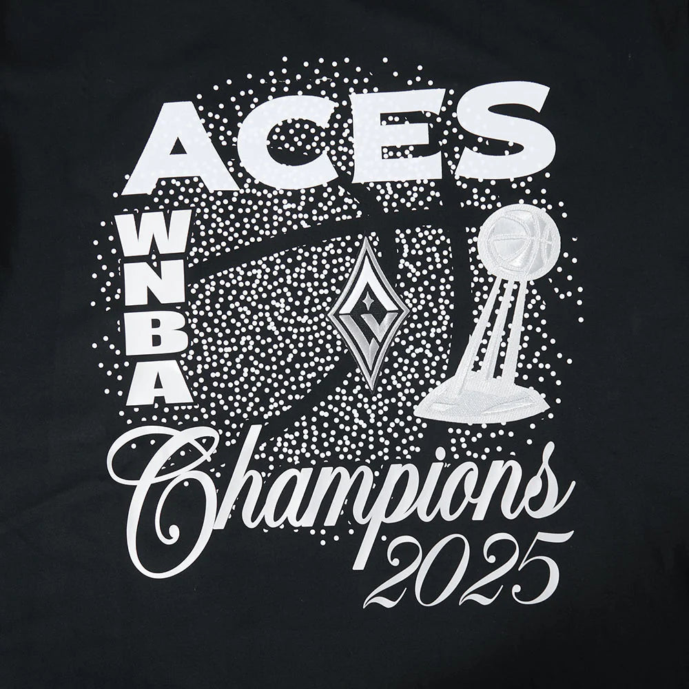 LAS VEGAS ACES WNBA FINALS 2025 MEN'S CJ DROP SHOULDER TEE
