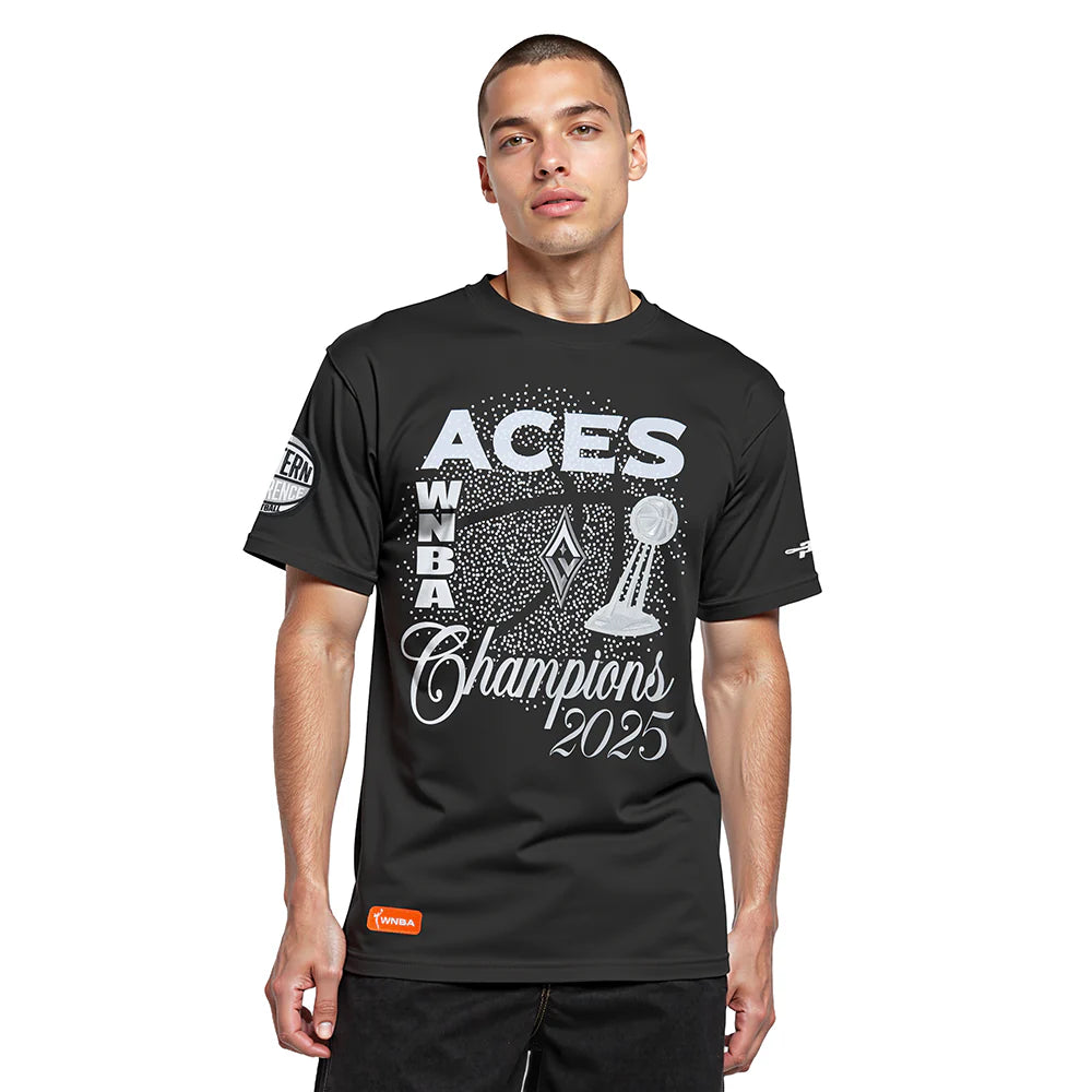 LAS VEGAS ACES WNBA FINALS 2025 MEN'S CJ DROP SHOULDER TEE