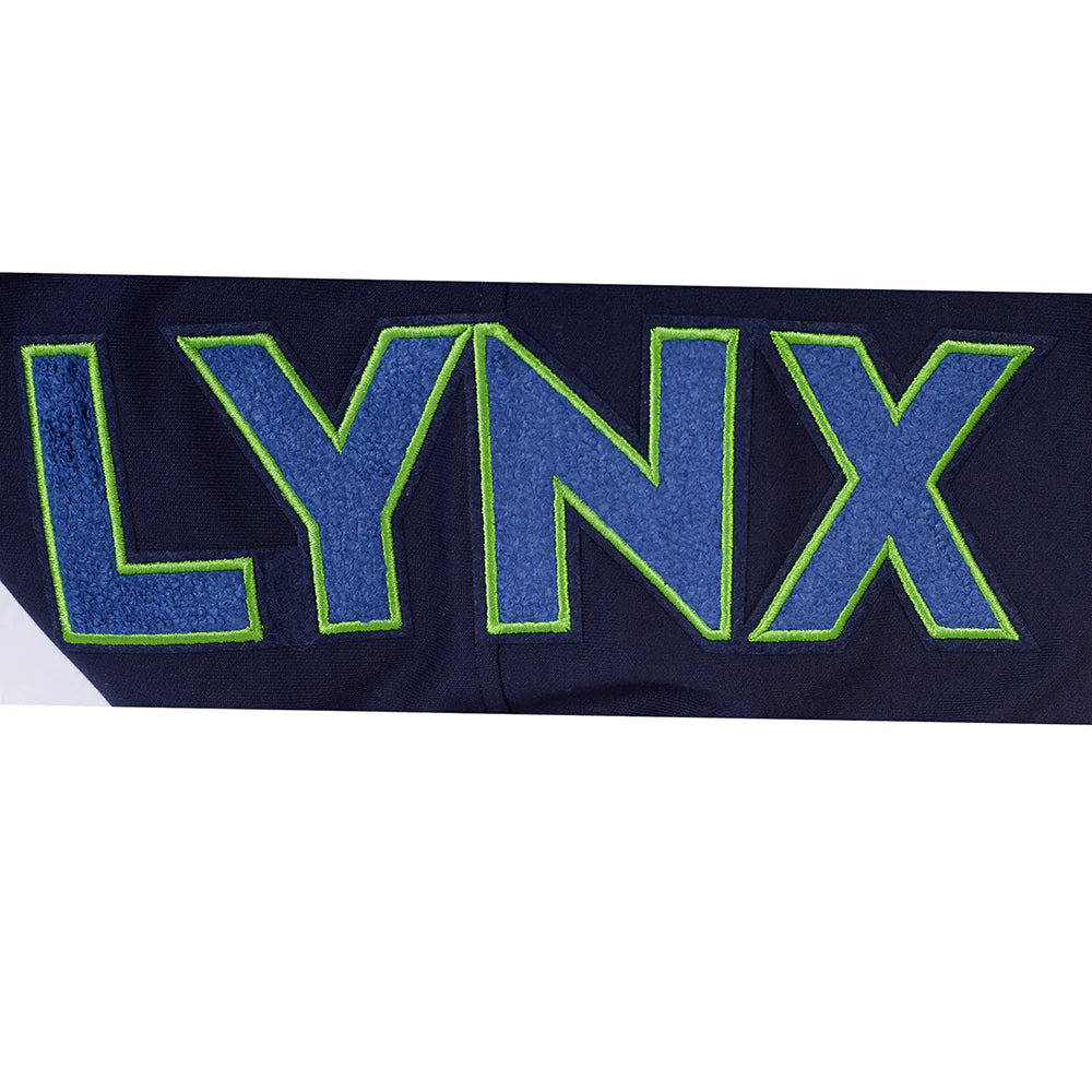 WNBA MINNESOTA LYNX CLASSIC CHENILLE MEN'S DOUBLE KNIT PULLOVER HOODIE